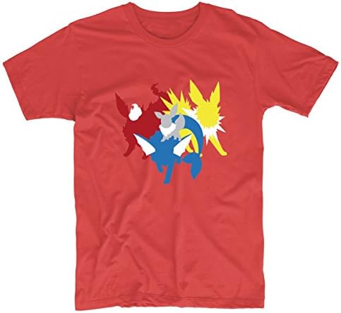 Mega Eeueelutions Pokemon Omega Ruby Alpha Sapphire Mens &amp; Womens Printing T Shirt