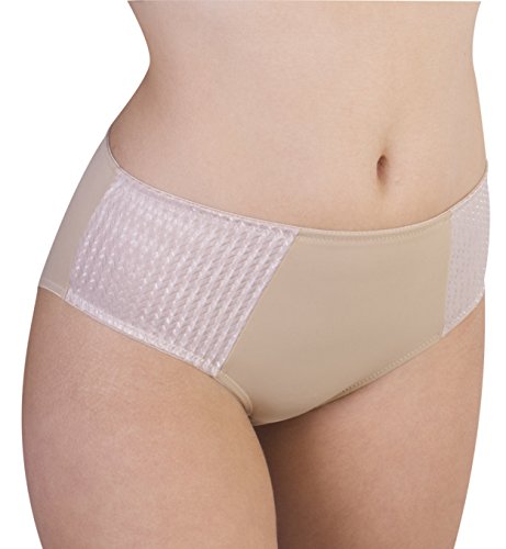 Carole Martin Hipster Panty Comfort Brief Beige Large