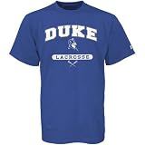 NCAA Russell Duke Blue Devils Duke Blue Lacrosse T-shirt