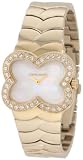 Pierre Cardin Women039s PC104352F03 International Diamond Clover-Shaped Watch on sale