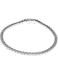 14K White Gold Diamond Tennis Bracelet - 2.00 Ct. -- LIFETIME WARRANTY