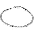 14K White Gold Diamond Tennis Bracelet - 2.00 Ct.