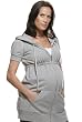 Juicy Maternity Babydoll Hoodie Dress