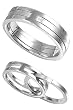 Finish: Satin, Rhodium Plated