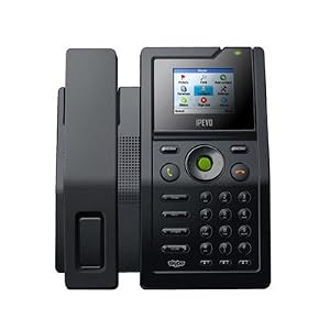 IPEVO S0-10 Skype Desktop Phone-Black handset