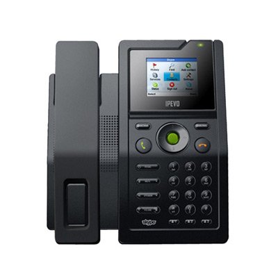 IPEVO S0-10 Skype Desktop Phone-Black handset