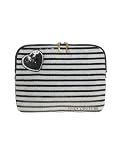 Juicy Couture Velour Sequin Stripe Laptop Bag