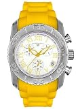Swiss Legend Men's The Commander Collection Yellow Band Chronograph Watch #SL-30011-66