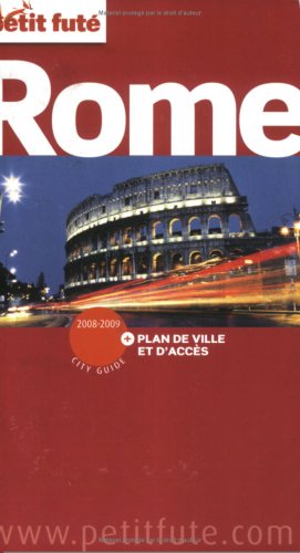City Travel Guides Discounted  Livres : Le Petit Futé Rome