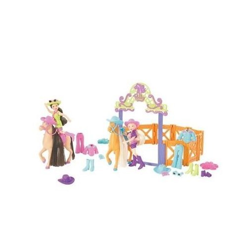 Childrens Toyshop  Toys : Polly Pocket Horsing Around Playset