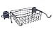 SCHULTE 7115-5040-50  Bike Rack and Basket, Granite Gray
