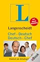 Langenscheidt Chef-Deutsch/Deutsch-Chef: Klartext am Arbeitsplatz