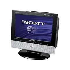 Scott CTX 110 25,9 cm (10,2 Zoll) LCD-Fernseher mit integriertem DVB-T Tuner und DVD-Player schwarz