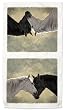 Hearts Desire Adeline Halverson Horses Western Kitchen Towel