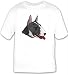 T-shirt with bull, pit, dog, terrier, canine