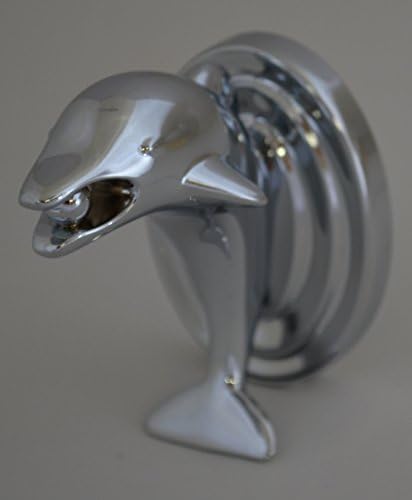 Dolphin Robe Hook - Polsihed Chrome Finish