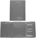 Fossil Chicago Super Capacity Trifold Black Wallet