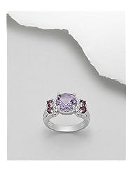CZ Ring In 92.5 Sterling Silver