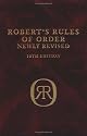 Robert's Rules of Order (Newly Revised, 10th Edition)