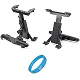 Universal Headrest Mount for Motorola Droid XYBOARD 10.1-inch Tablet (Motorola XOOM 2) Android 3.0 Honeycomb Tablet + SumacLife TM Wisdom*Courage Wristband