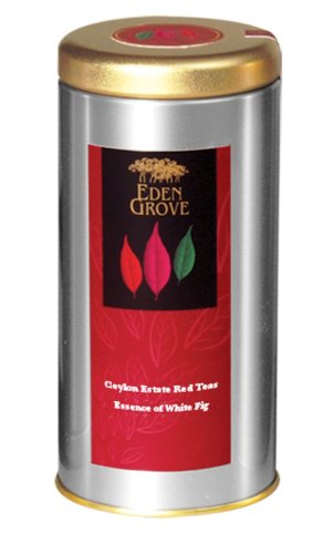 Eden Grove Red Tea White Fig, 5-Ounce Tins (Pack of 3) by Eden Grove