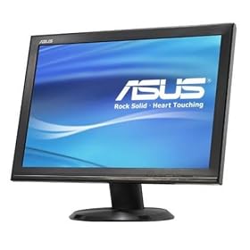ASUS VW202S 20" Widescreen Black LCD Monitor