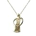 Loving Family® 14k Gold Pendant Featuring a Loving Mother and Her Child