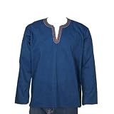 Produkt-Bild: Baumwollhemd Kurta f&uuml;r Buben aus Indien B&uuml;ste 102 Cms (M/40)