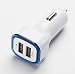 LipiWorld Style LED 2-Port USB Car Charger (Blue) RS.189.00