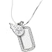 LogoArt Tennessee Titans Sterling Silver Dog Tag