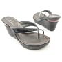 COLE HAAN Air Caprice Thong Black Shoes Womens 9.5