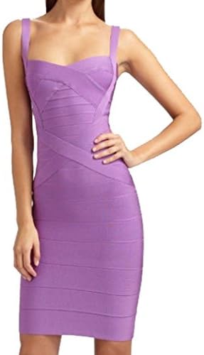 YAYAJIE Womens Sleeveless Rayon Bandage Bodycon Strap Sxey Cocktail Dress