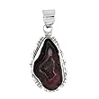 Druzy Quartz Pendant set in .925 Sterling Silver