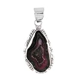 Druzy Quartz Pendant set in .925 Sterling Silver
