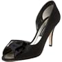 Caparros Women's Jasmyne D'Orsay,Black Silk,10 M US