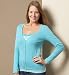 Info/Buy Pure Cotton Mock Layer Cardigan Top