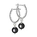 Nicole Black 6-7mm AA Freshwater Pearl Earring Set