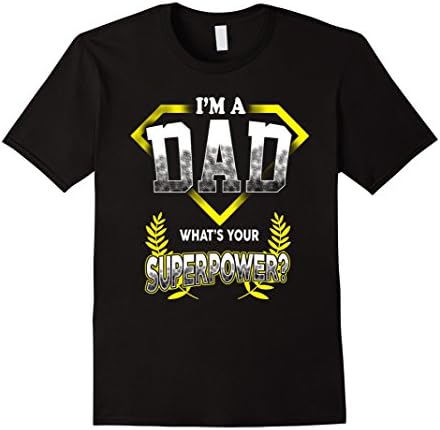 Men's Father's Day Gifts: I'm A Dad Shirts - iQueen Shirts Large Black