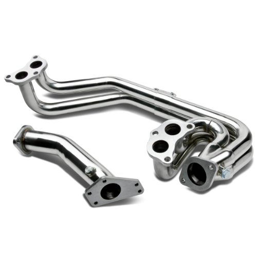 Dynasty HDSSWRX022P Performance 4-1 Design Stainless Steel Exhaust Header Kit For Subaru Impreza (2-PC)