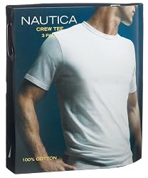 Nautica Men's 3-Pack Crew Tee