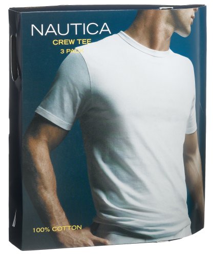 Nautica Men's 3-Pack Crew Tee