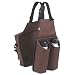 BLACK HORN POMMEL BAG SADDLE TRAIL RIDING WATER BOTTLE WITH TWO WATER BOTTLES