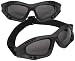 Sporting Goods : 10377 BLACK TACTICAL GOGGLES