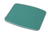 Island Bamboo 40710 Silicone Hot Mat, 9 inches by 8 inches, Turquois