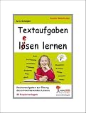 Textaufgaben l(�)esen lernen: Rechenaufgaben zur �bung des sinnerfassenden Lesens
