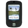 PCMICROSTORE Brand HTC Touch for Sprint Black Silicone Skin Case Cover