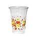 Party Essentials Disposable Soft Plastic Printed Fall Party Cups, 20 Count, 16-Ounce, Autumn Leaves