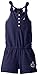 Nautica Girls' Knit Pique Romper