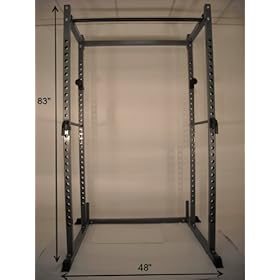  Power Rack NEW Squat Deadlift HD Lift Cage Bench Racks