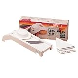 Jaccard Stainless Steel Safe Hands Mandolin: 5 Blades